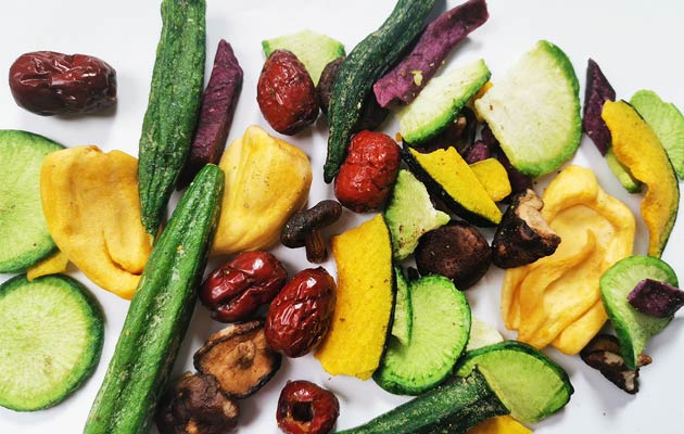 mix fruit vegetable chips