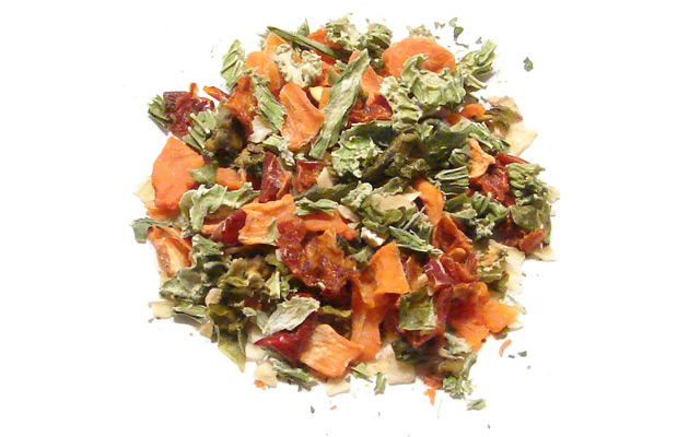 dehydrated vegetables