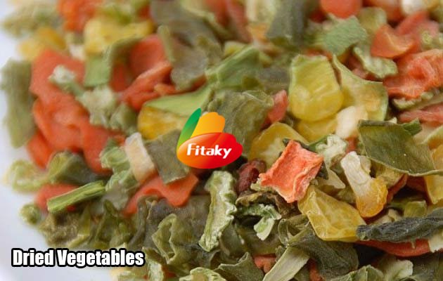dehydrated vegetables 