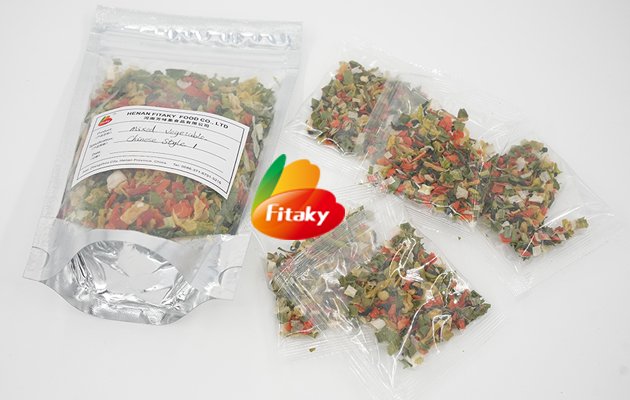 dehydrated vegetables 