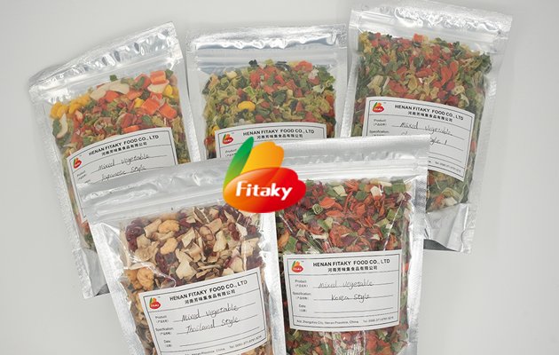 dehydrated vegetables 
