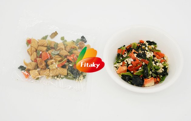 dehydrated vegetables 