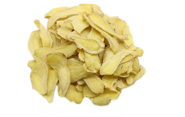 dehydrated ginger chips
