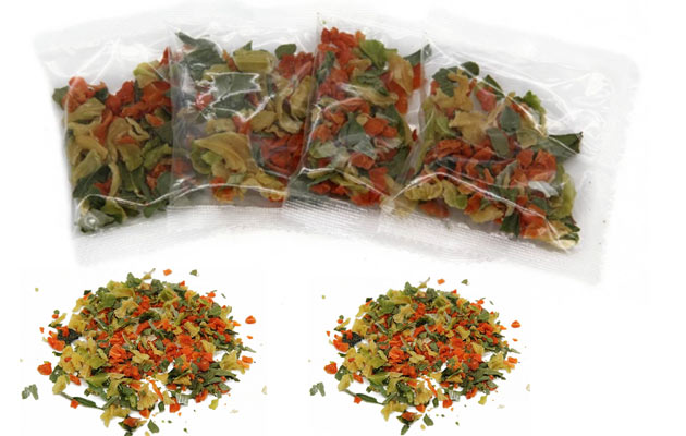 bulk dried vegetables sachet wholesale