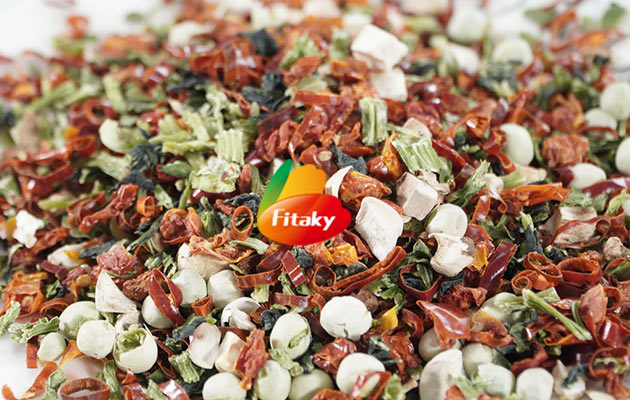 dried vegetables flakes